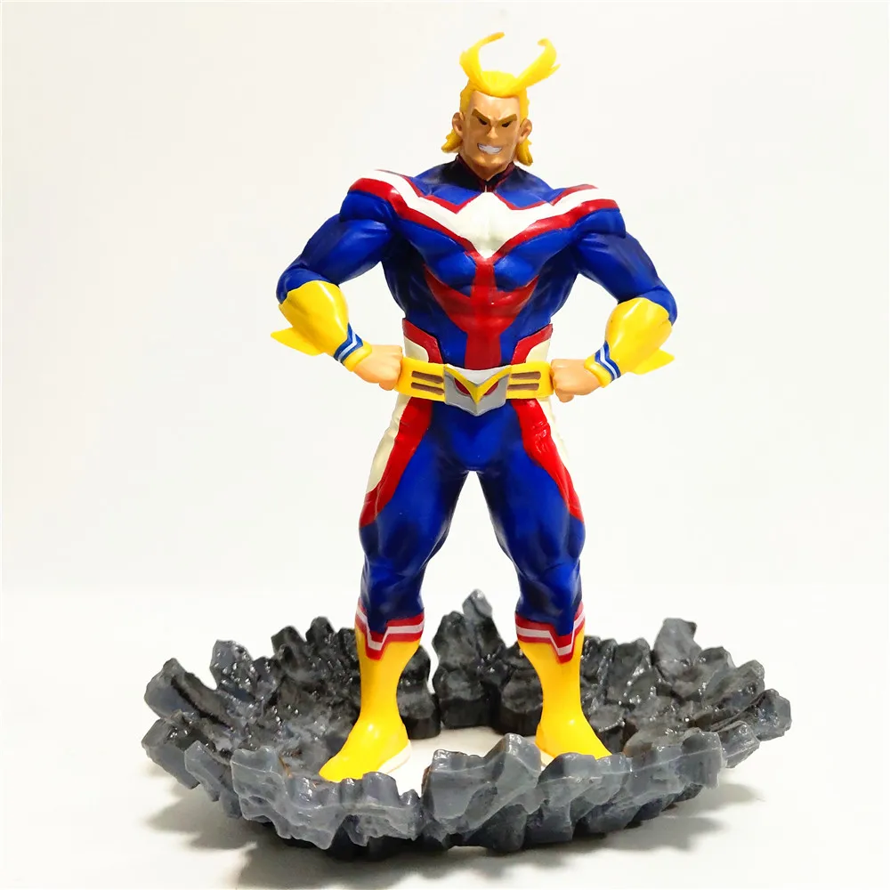 

My Hero Academia All Might Age of Heroes Banpresto DIY Toys for Children Anime Action Figma Figures One for All Brinquedos Model