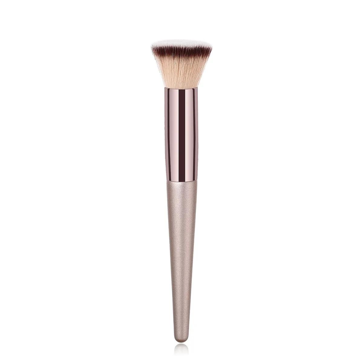 1PC New Fashion Champagne Makeup Brushes Wooden Foundation Cosmetic Eyebrow Eyeshadow Brush Makeup Brush Sets Tools Dropship