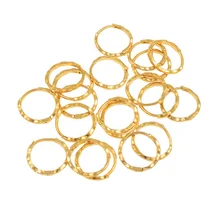 Anniyo 12 пар/диаметр 1,5 см Marshall весенние серьги-кольца золотого цвета для женщин и девочек Kiribati ювелирные изделия Микронезия подарки#163306