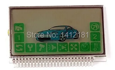 

Russian version A94 Lcd display for Starline A94 A92 LCD Remote Controller Key Fob A94 2-way Car Alarm System