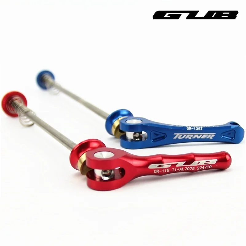

GUB QR-115T Quick Release Skewer Ultralight Mtb Hubs Road Bike Cycling Skewer lever Set Bicycle Front Rear Quick-Release QR Hub