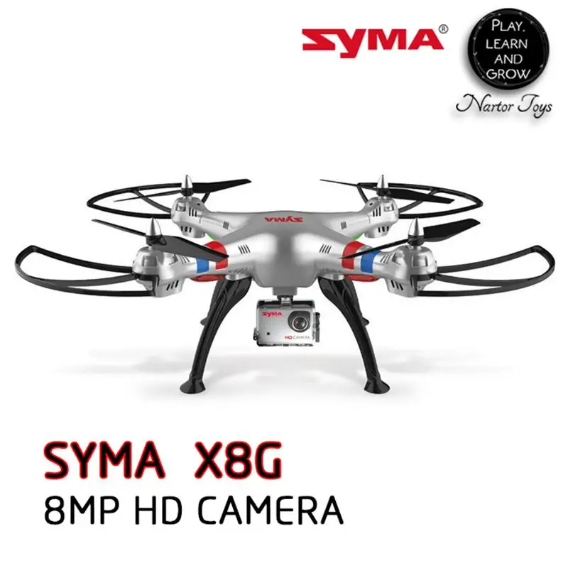 SYMA X8G Profissional font b Drone b font with 8MP HD Camera FPV RC Quadcopter 6