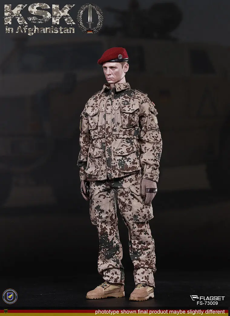 Коллекционная FS 73009 Рисунок Модель 1/6 Германия КСК Афганистан специальные