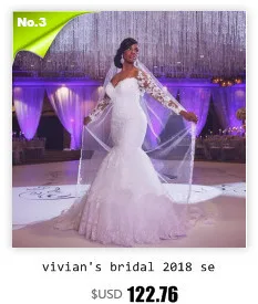 Vivian's Bridal сексуальное платье с v-образным вырезом и вырезами, свадебное платье русалки, кружевное платье с открытыми плечами и аппликацией, индивидуальное женское свадебное платье