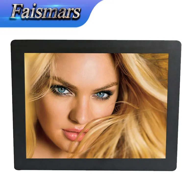 

M121-RF02/ Faismars CCTV remote 12.1 inch ultrahigh resolution industrial Monitor/ 12.1 inch Metal shell rack mount LCD monitor