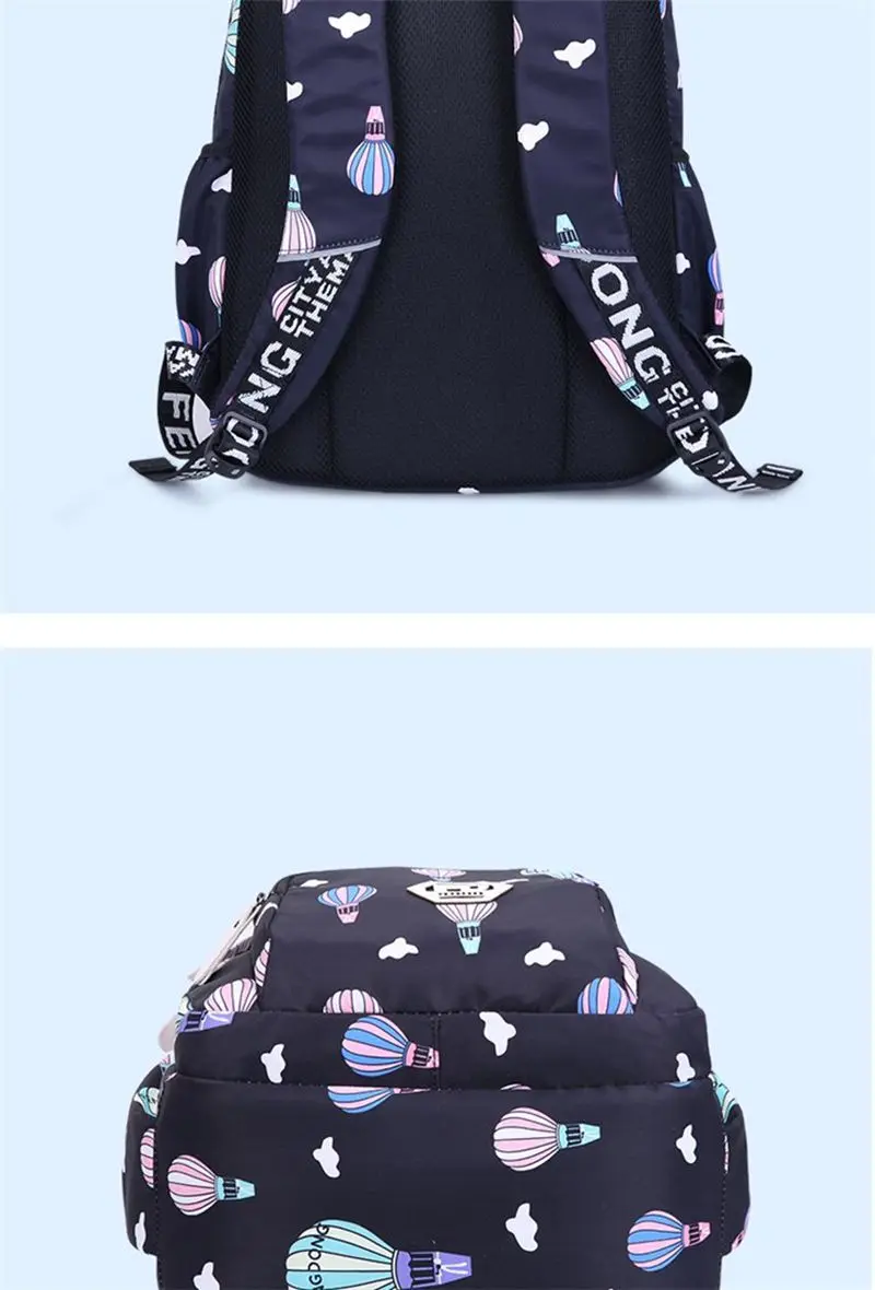 Meninas mochilas escolares estilo coreano crianças sacos