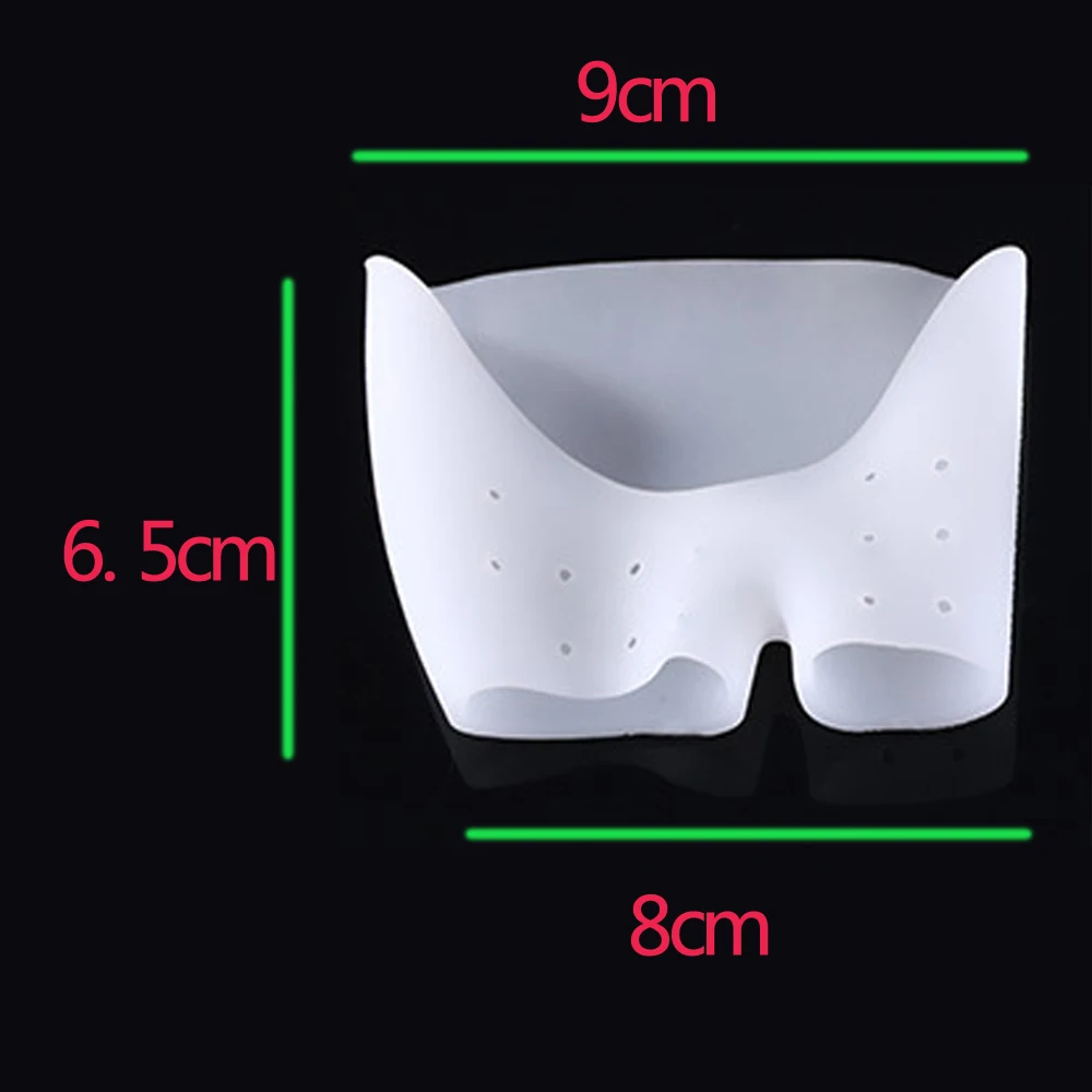 Мягкий силиконовый невидимый носок защитный рукав балетные туфли на высоком каблуке носок колодки гель Защитный протектор ортопедические Z38201