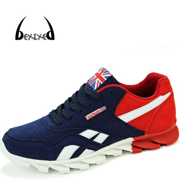 

Hot 2016 Fashion Men Casual Shoes Spring Autumn Mens Trainers Breathable Flats Walking Shoes zapatillas hombre Free Shipping