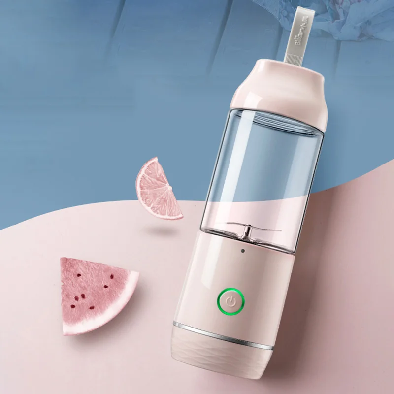 

Portable Electric Juicer USB Blender Automatic Fruit Vegetable Multifunction Juicer Can Be Used For Mobile Phone Rechargeable