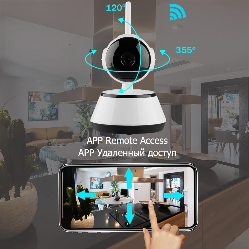 New Mini wi-fi IP Camera WiFi Video Surveillance Wireless Camera ip Home Security CCTV Camera Baby Monitor Onvif 2.0 Camara ip