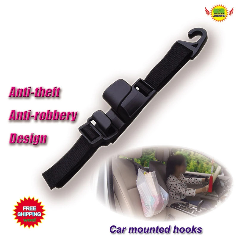 

car accessories Anti-theft seat storage bag hooks debris bag hook beverage