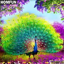HOMFUN-pintura de diamante 5D DIY