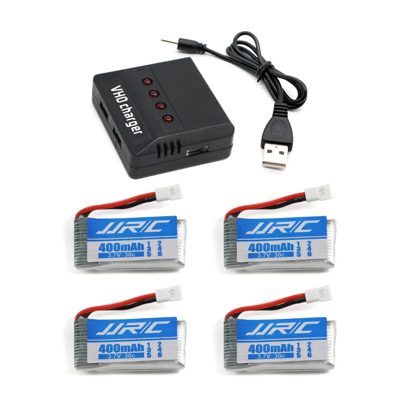 Peças e Acessórios 4 pcs 3.7 v jjrc Peças rc e Acessórios : Baterias - Lipo