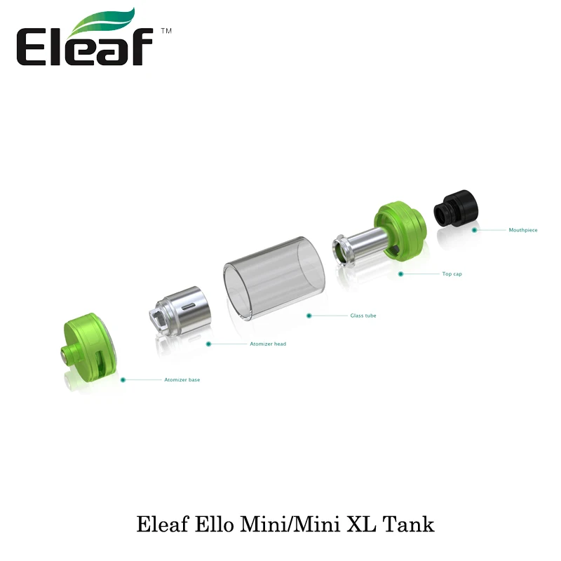 elektronik sigara Original Vape Eleaf Ello Mini 2ml/Mini XL 5.5ml Tank vaporizer with HW1/HW2 Coil for iKonn Total Kit VS SMOK