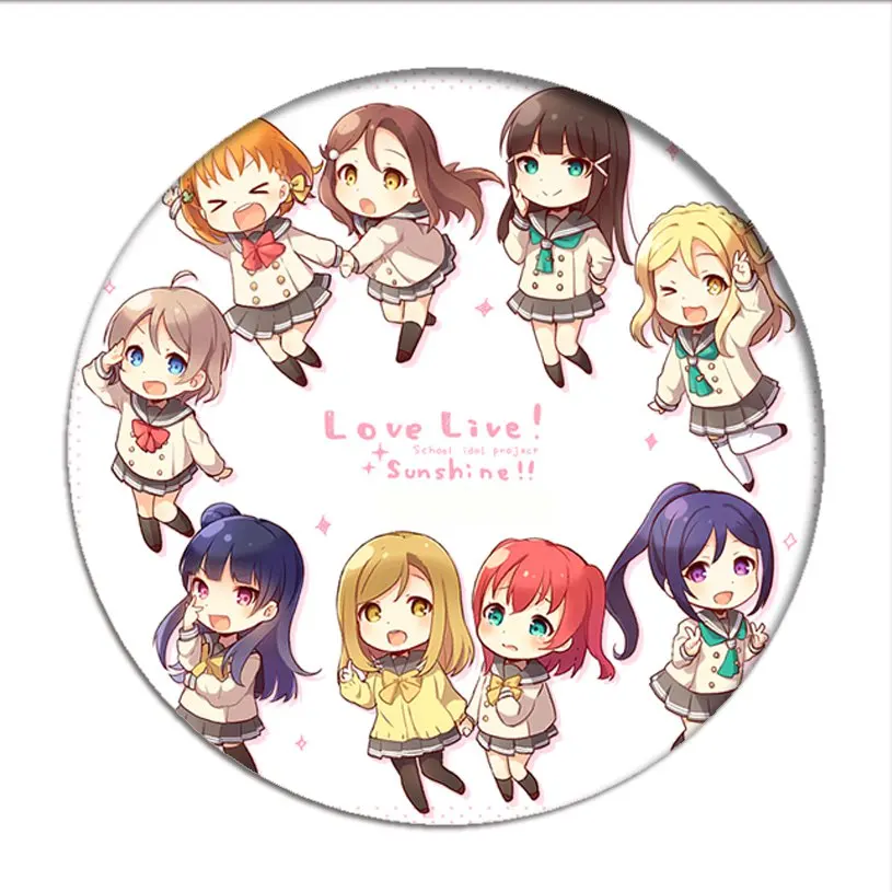 1 шт. Значки для косплея Love Live Sunshine LL Takami Chika брошь на булавке значок коллекции Tsushima