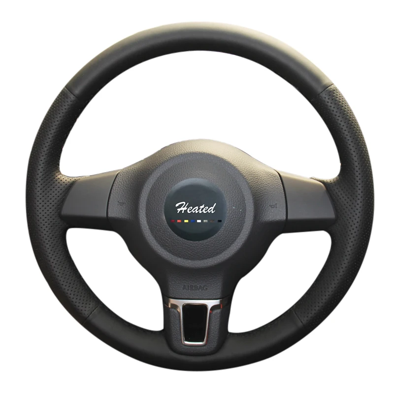 Buy Microfiber leather Steering Wheel Cover for Golf 6