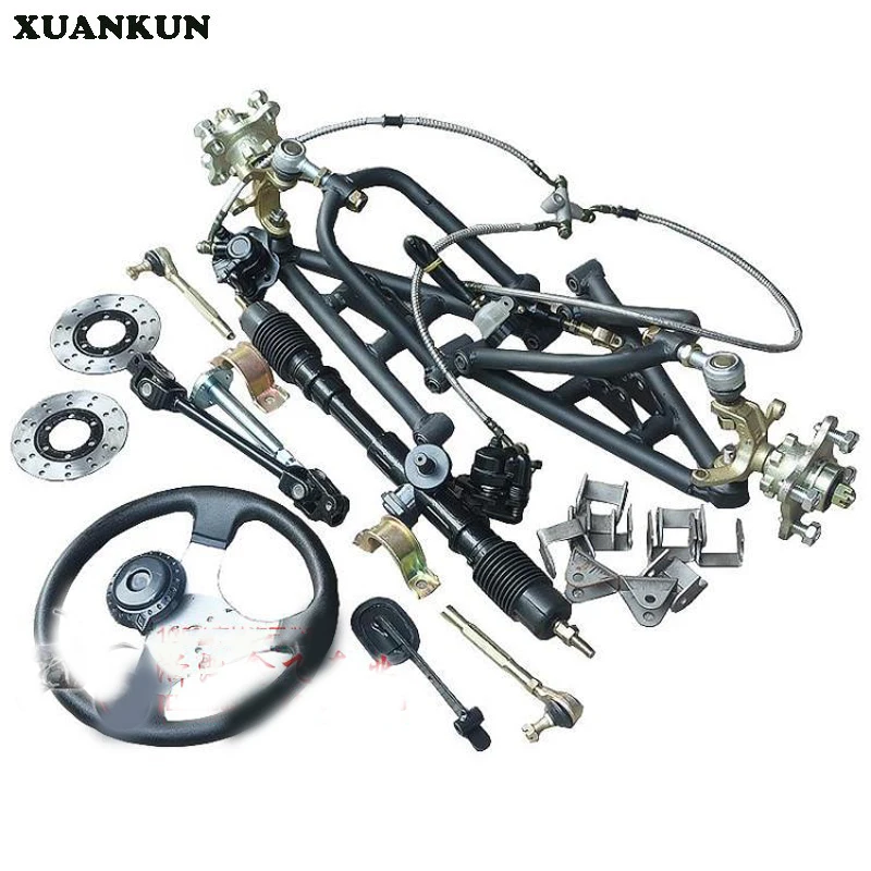 XUANKUN Modified Motorcycle Karting Suspension Rocker Flange Steering
