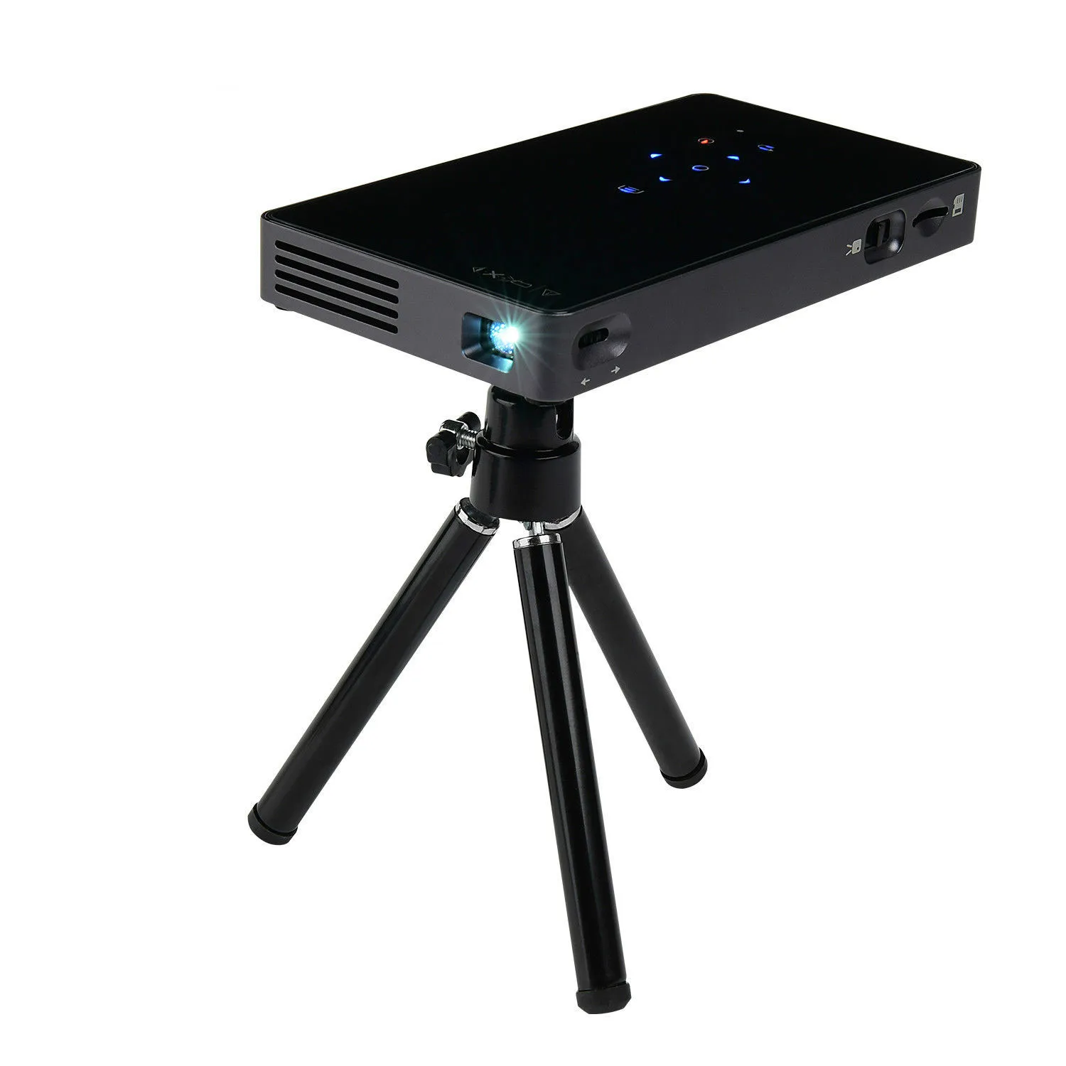 UEEVII P8I Mini Pocket 1080P DLP Projector HDMI IN Dual WIFI Automatic Keystone Correction 1000:1