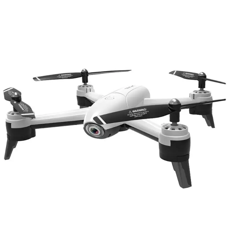 White Alloyseed SG106 Радиоуправляемый Дрон 3072 P 4 K FPV двойной Камера оптического потока складной Квадрокоптер с пеной+ подарочная коробка - Цвет: White