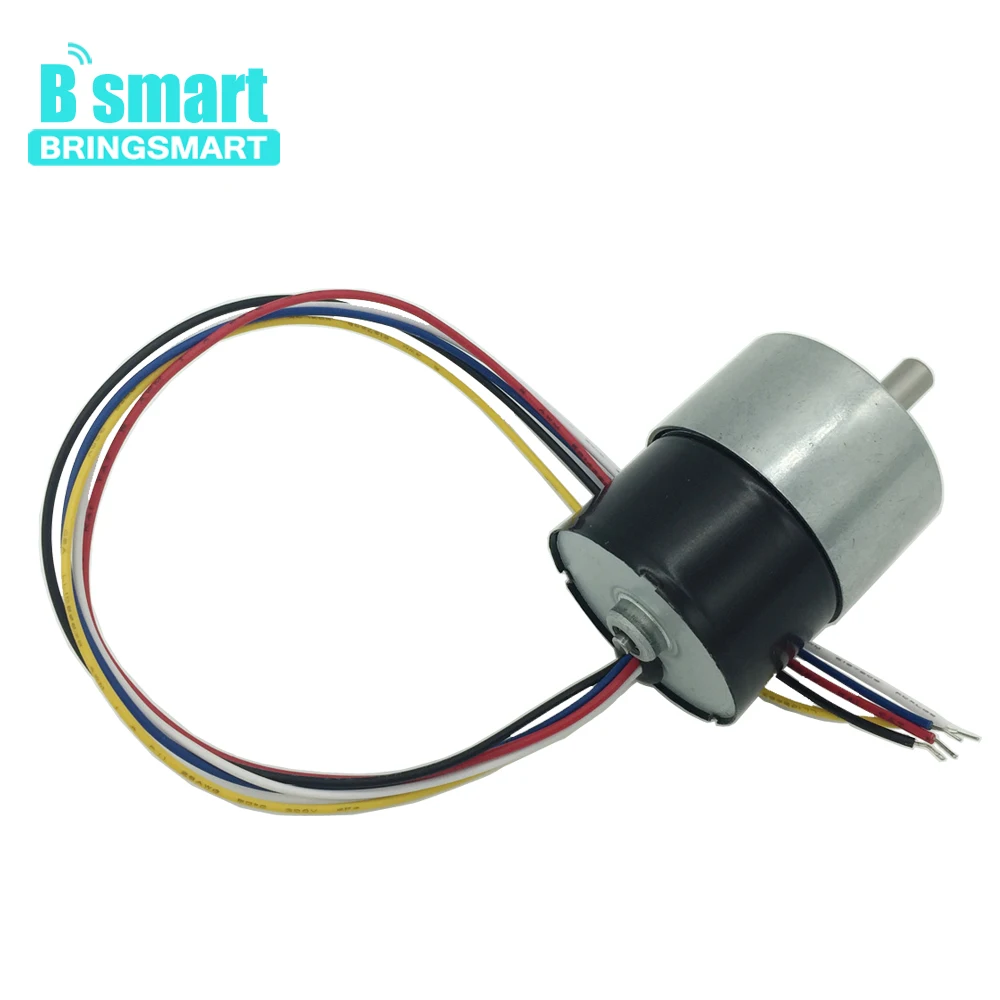 Bringsmart микро мотор JGB37-3625 DC 12v Поворот Скорость редуктор машина 4-480 об/мин, коррозийных свойствах, бесщеточный Электрический мотор 24v