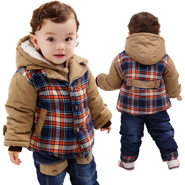 Anlencool European and American youngster winter coat suit children's