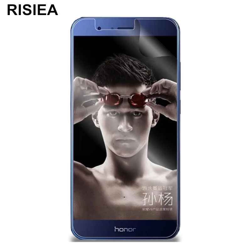 

RISIEA 3pcs glossy clear screen protector protective film for Huawei Honor Note 10 V20 V10 V9 Play V8 7 7A 7i 5A
