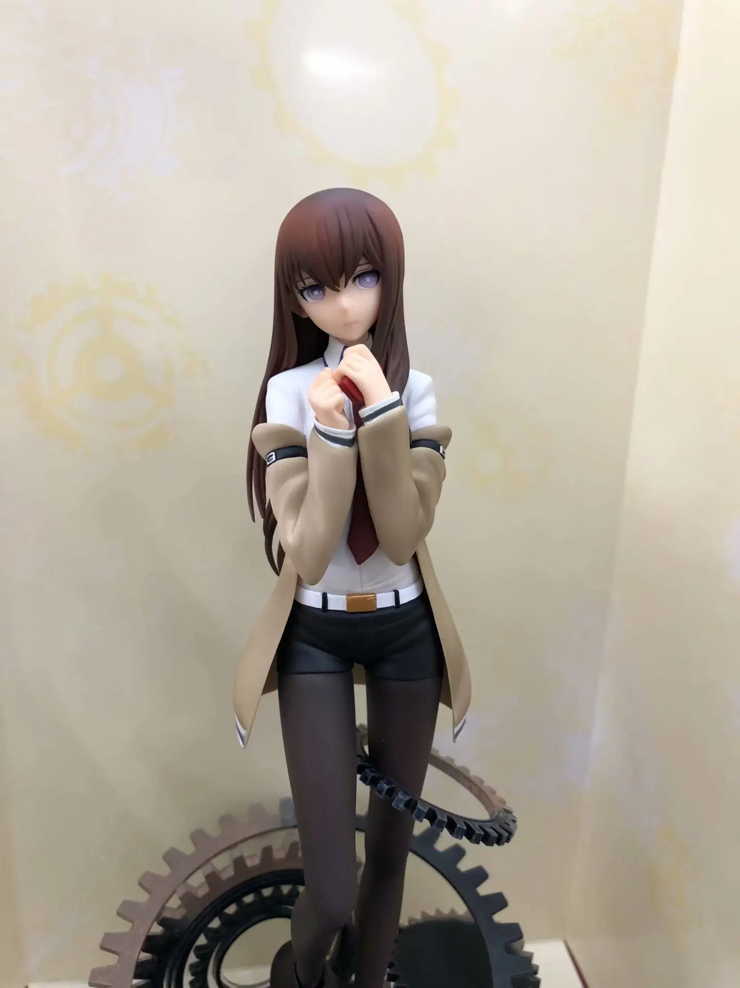 1 шт. Новое японское аниме Steins Gate 3 поколение Makise Kurisu Ver. 1/7 Масштаб ПВХ сексуальная девушка фигурка модель игрушка кукла подарок