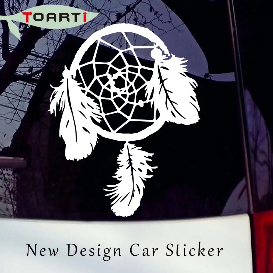 

Fashion Design Dream Catcher Car Styling Window Auto Bumper Laptop Sticker Removable Waterproof Of Car Accessories Decoration