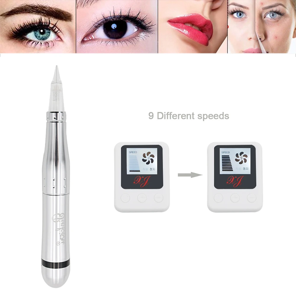 

Mini Charmant Tattoo Machine Pen For Permanent Makeup Eyebrows Lip Tattoo Line Microblading Mricroneedle Therapy Forever Make Up