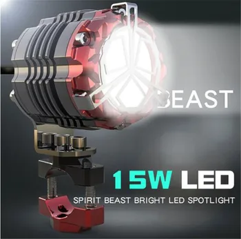

SPIRIT BEAST LED External Headlamps Motorcycle Auxiliary Lights Highlight Super Bright Lights Spotlights Modified Accessories