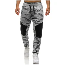 Брендовые мужские брюки хип-хоп джоггеры брюки мужские брюки для бега камуфляжные штаны спортивные брюки XXL