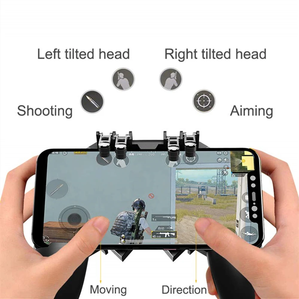  Phone 4.5-6.5 inch joystick Mobile Controller PUBG gamepad r1l1 Shooter game joypad r1 l1 Compatibl
