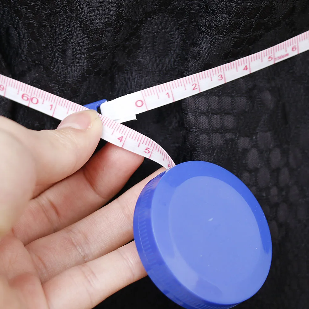 Карманная пластиковая круглая лента для измерения линейка шитья|ruler sewing|measure