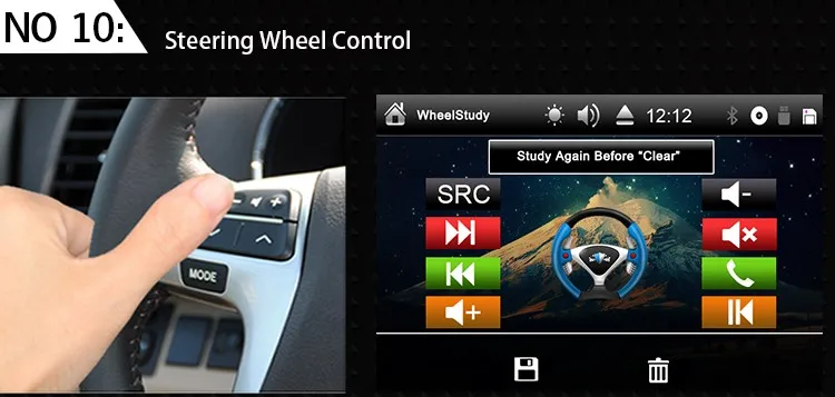 Cheap 4UI intereface combined in ONE system CAR DVD PLAYER FOR Kia CERATO K3 FORTE 2013 2014 BLUETOOTH GPS navi SWC radio stereo map 13