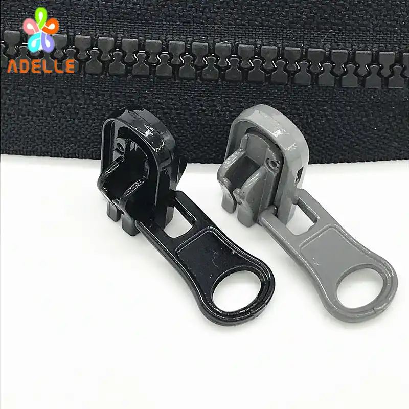 10pcs Plastic resin Zipper Slider NO.5 Auto Lock reversible double face