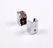 Metal Square tube cover bar braket furniture accessories