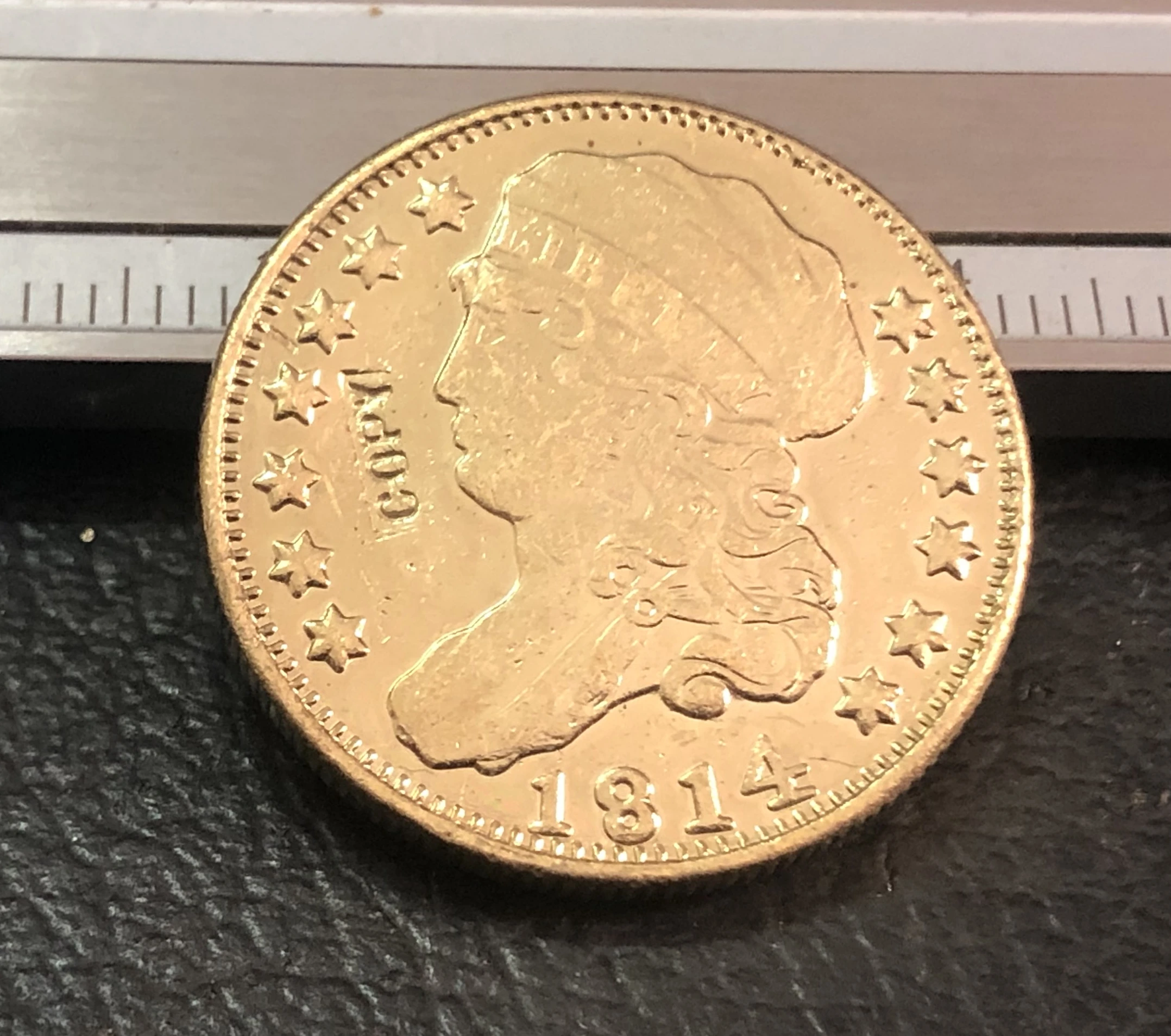 Закрытый бюст $5 Золотая фотография 1814 | Дом и сад