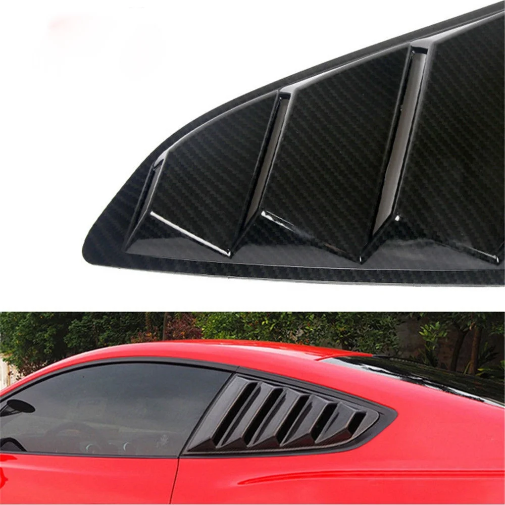 

DEDC Side Window Louvers Fashion Style Car-styling Scoop Louvers Refit Side Air Intake Panel Window Side Tuyere Car Sticker