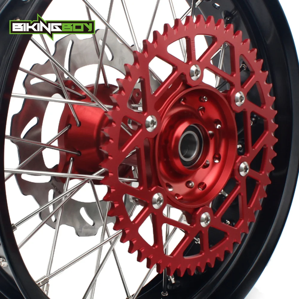 Набор звездочек BIKINGBOY для Honda CRF250R 2014 CRF450R 2013 CRF 250X14 17 CRF450X 13 15|Обода| |