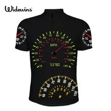 Team Short Sleeve Speed per hour Cycling Jerseys Black-Blue Bike Fast & Furious Clothing T-shirt Cycling Tops Shirts 5401