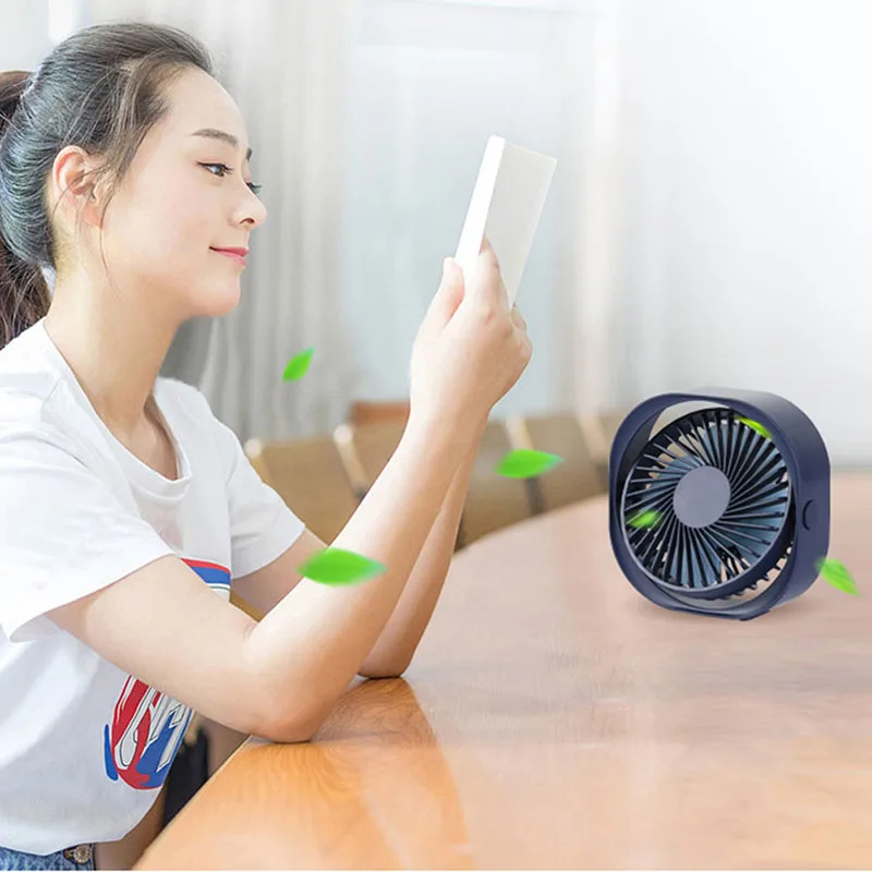 Portable USB Mini Fan Desk Quiet Cooling for Home Office JLRL88 | Компьютеры и офис