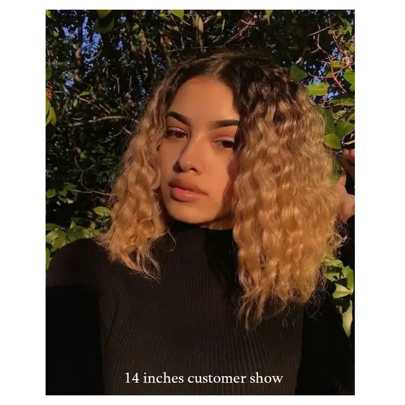 I Envy Ombre Honey Blonde Lace Front Wigs For Black Women 180