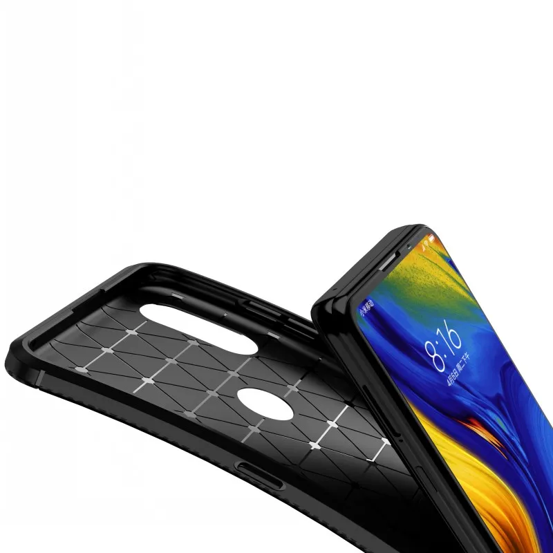 Чехол для Xiaomi Mi 9 SE 9T K20 8 Pro чехол из углеродного волокна и силикона Pocophone F1 Poco MI A3 Lite