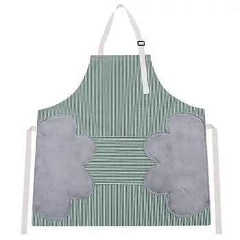 

AsyPets Kitchen Apron Waterproof Oilproof with Absorbent Towel Cooking Gown
