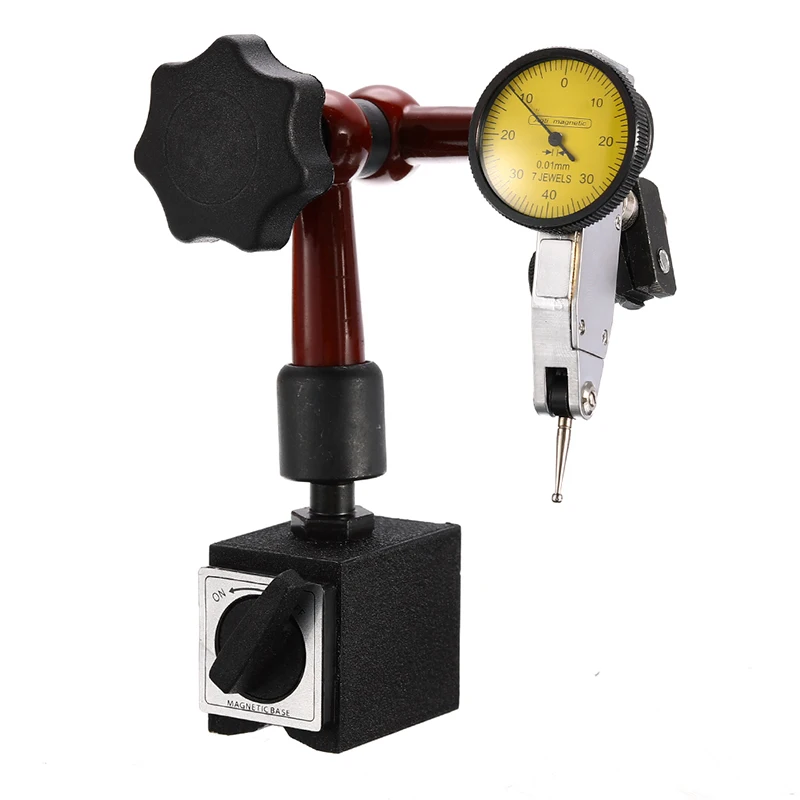 

Mini Universal Flexible Magnetic Base Holder Stand & Dial Test Indicator Tool Magnetic Correction Gauge Stand New High Quality