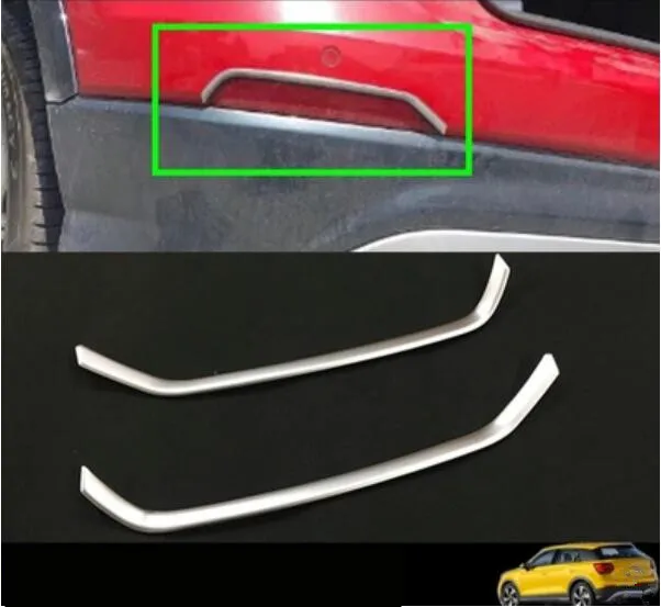 

JIOYNG ABS CHROME CAR REAR FOG LAMP TRIM COVER 2PCS/SET FIT FOR AUDI Q2 2017 2018 2019