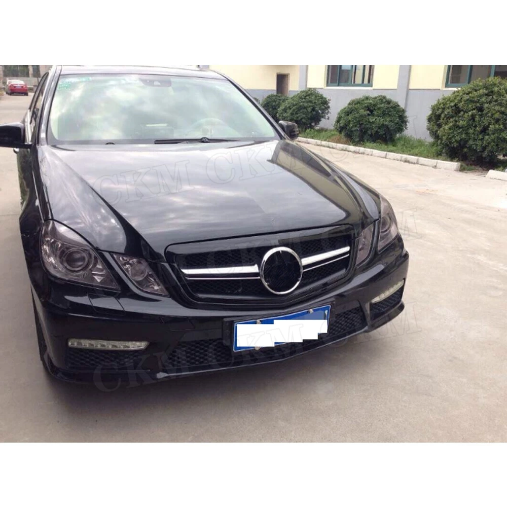 Автомобильная решетчатая Решетка переднего бампера Diamond для Benz W212 E250 E550 E350 E63 Для