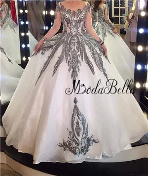 Style 3 Modabelle элегантное бордовое вечернее платье с блестками и с высоким воротом Роскошные Арабский Платье-Русалка с длинным рукавом вечернее платья для выпускного вечера - Цвет: Style 3