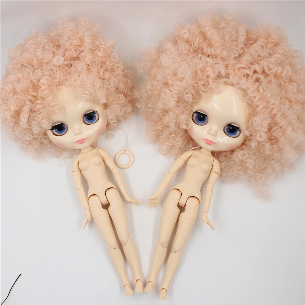 ICY fortune days factory blyth кукла 1/6 bjd белая кожа соединение тела афро бледно-розовые волосы BL2352 nake кукла