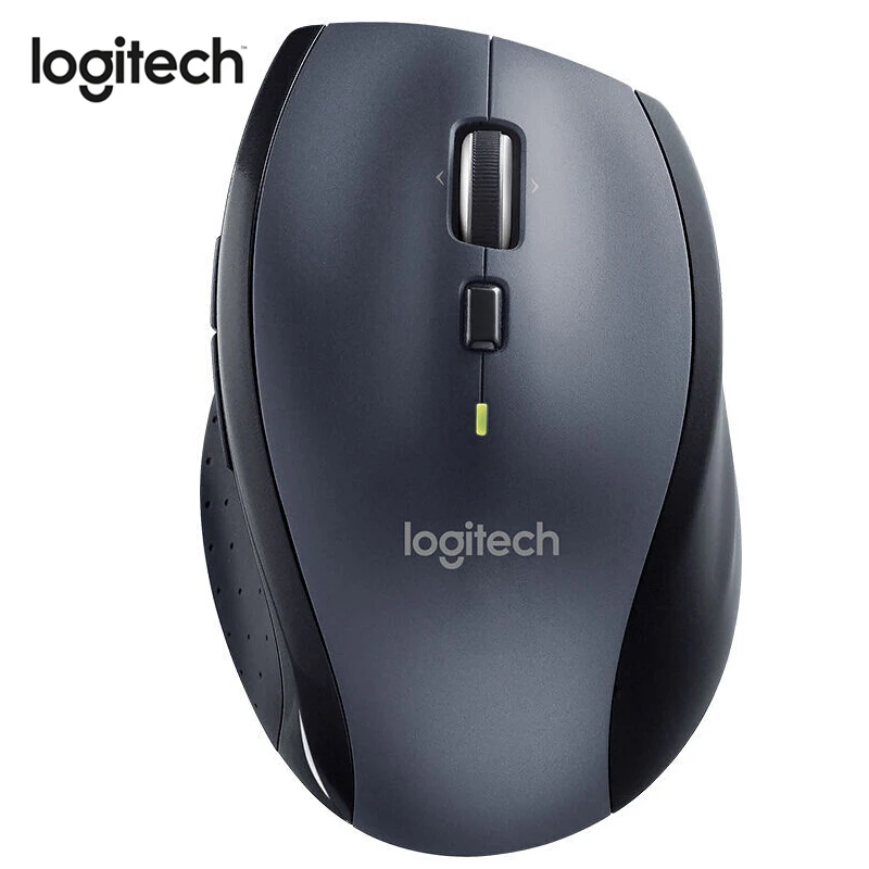 Logitech M705 Беспроводной Мышь лазерный Мышь с красным лазером 2,4 ГГц Беспроводной 1000 точек/дюйм для ПК/ноутбук Windows 10/8/7/Vista для домашнего офиса использования